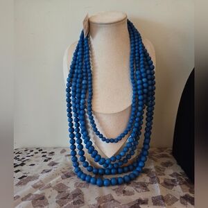 Lisa e matte finish 5 strand matte beads